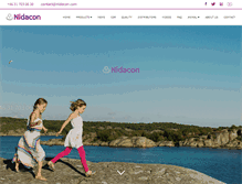 Tablet Screenshot of nidacon.com